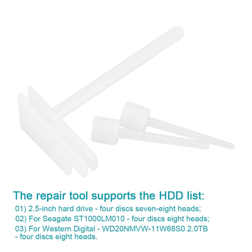 302# HDD Head Comb Tool , Replacement Hard Drive Head Tool Hard Drive Head Tool Kit Head Comb Professional Hard Disk Head Replacement Comb for External 2.5 inch Two disc Hard Drives