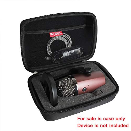 Hermitshell Hard Travel Case for Blue Yeti Nano Premium USB Mic for Recording and Streaming