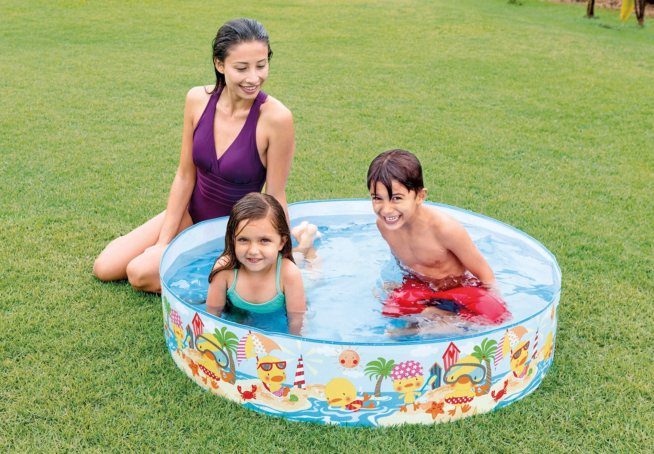 Intex 58477EP Duckling Snapset Pool 4' x 10"