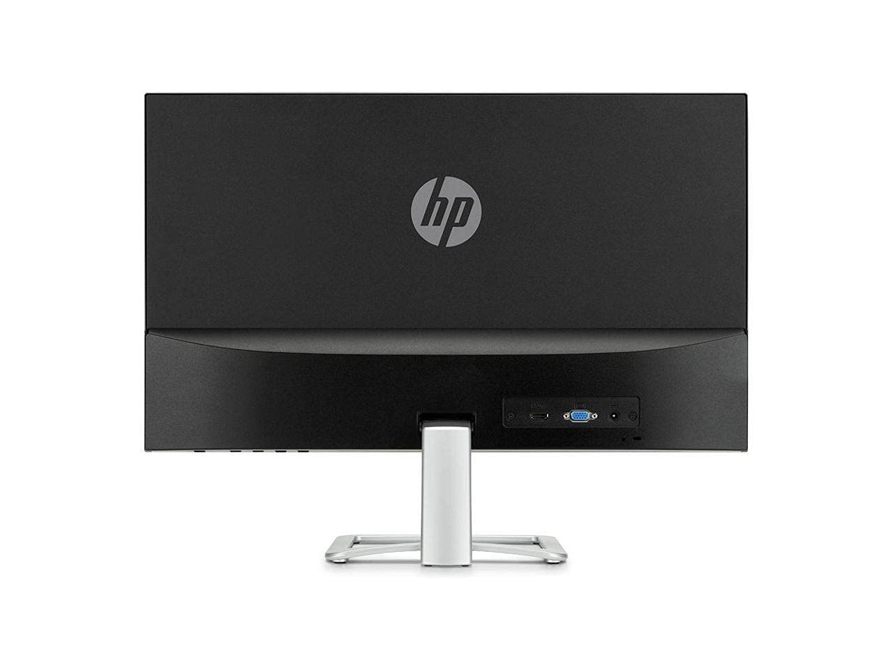 HP 23.8-inch Display Monitor, IPS w/Anti-Glare Full HD 1920x1080 VGA HDMI Edge-to-Edge Screen (24ec, Black with Silver)