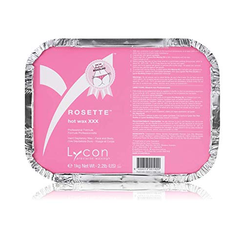 Lycon Wax ~ ROSETTE HOT WAX XXX 1kg / 35oz Strip-less wax