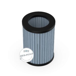 pure enrichment® genuine 2-in-1 true hepa replacement filter for the purezone™ mini portable air purifier (pepersap)