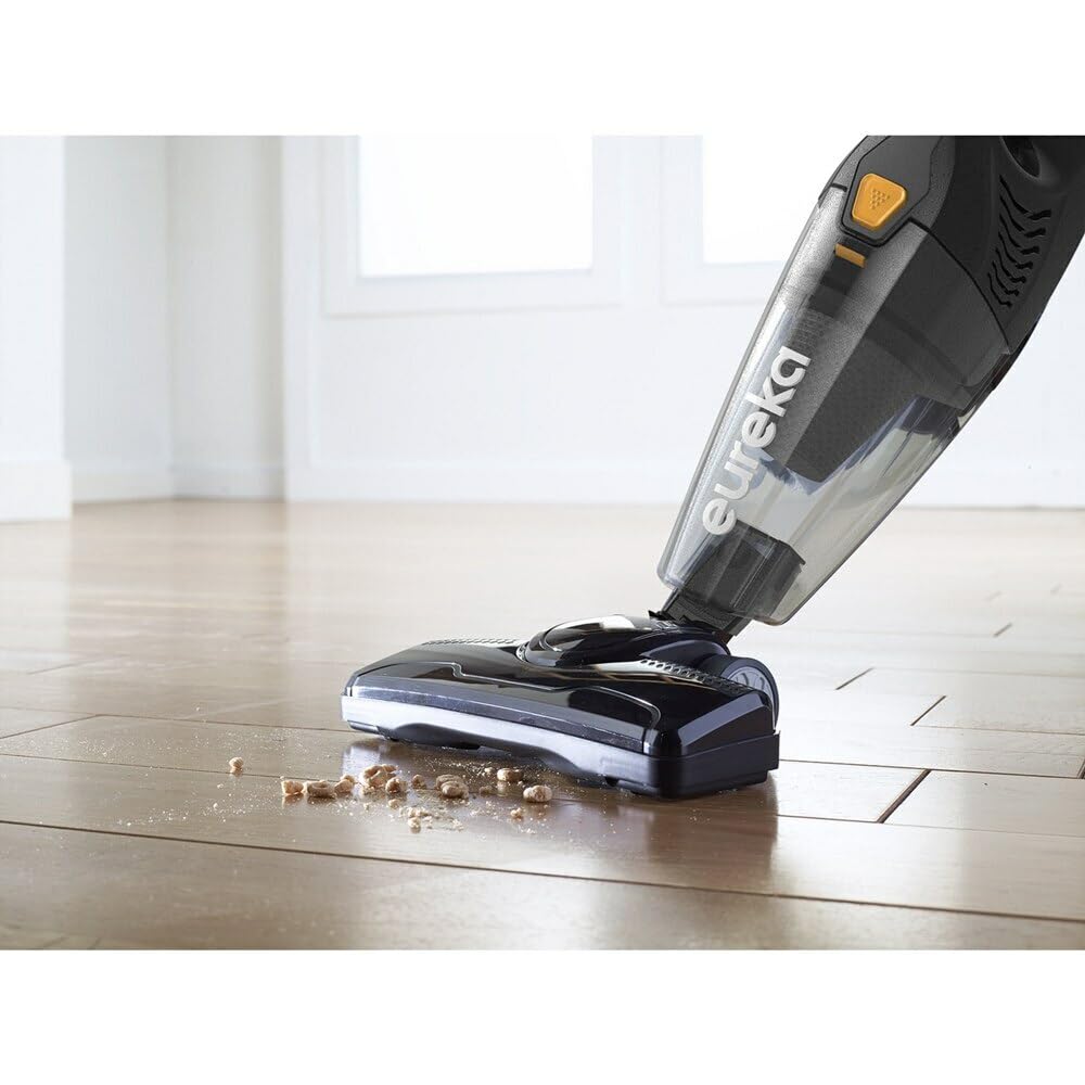 EUREKA 3-in-1 Swivel Lightweight Stick Vacuum, Black/Gray