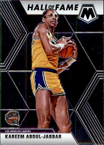 2019-20 Panini Mosaic #283 Kareem Abdul-Jabbar Los Angeles Lakers Hall of Fame Basketball Card