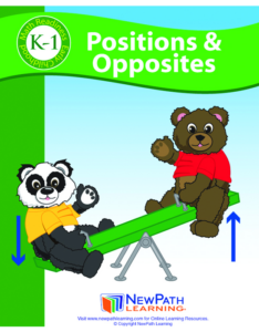 positions and opposites - early childhood curriculum