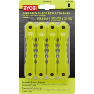 ryobi serrated blade replacement (8-pack) ac052n1fb - accessories for auto feed string trimmers