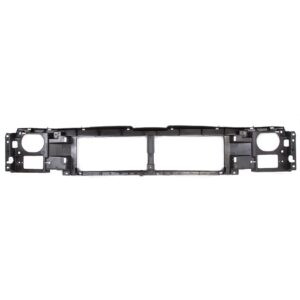 ecotric header panel grille mount panel compatible with 1992-1997 ford f-150 f-250 bronco replacement for fo1220113, f6tz8a284ac