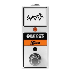 orange fs-1 mini single-button footswitch