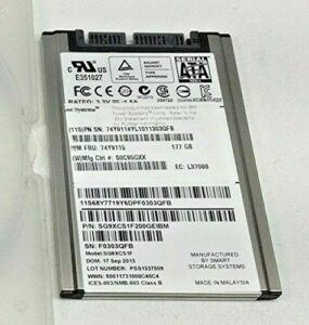 74y9115 74y9114 68y7719 7895-8207 1.8" sata ssd solid state drive, 177gb