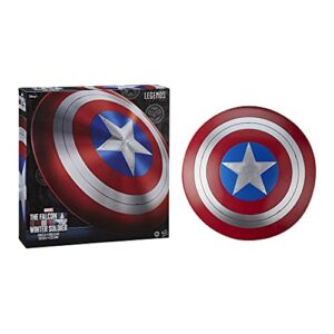 Marvel Legends Series Avengers Falcon And Winter Soldier Captain America Premium Role Play Shield -Adult Fan -Costume/Collectible