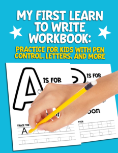 handwriting and letter tracing practice worksheets with animals for kids
