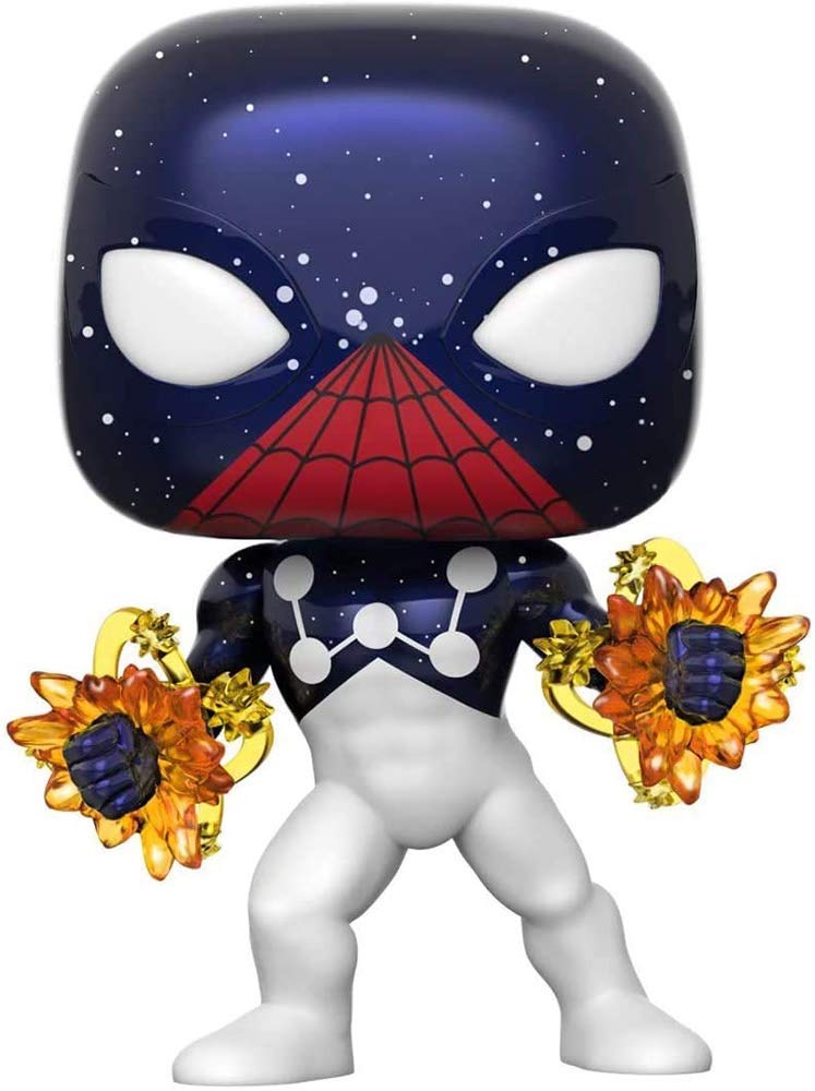 Spider-Man Captain Universe EE Exclusive - Bundled with Pop Protector Box