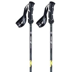 K2 Men's Power Carbon Ski Poles, Mens, Ski Poles, 10E3000, Yellow, 120 cm