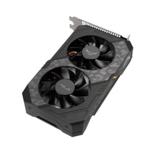 Asus TUF Gaming GeForce GTX 1650 OC Edition 4GB GDDR6 Gaming Graphics Card with IP5X dust Resistance (TUF-GTX1650-O4GD6-GAMING)