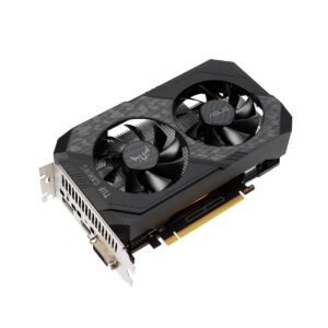 Asus TUF Gaming GeForce GTX 1650 OC Edition 4GB GDDR6 Gaming Graphics Card with IP5X dust Resistance (TUF-GTX1650-O4GD6-GAMING)