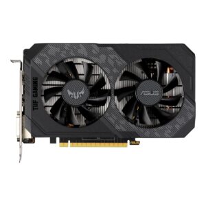 Asus TUF Gaming GeForce GTX 1650 OC Edition 4GB GDDR6 Gaming Graphics Card with IP5X dust Resistance (TUF-GTX1650-O4GD6-GAMING)