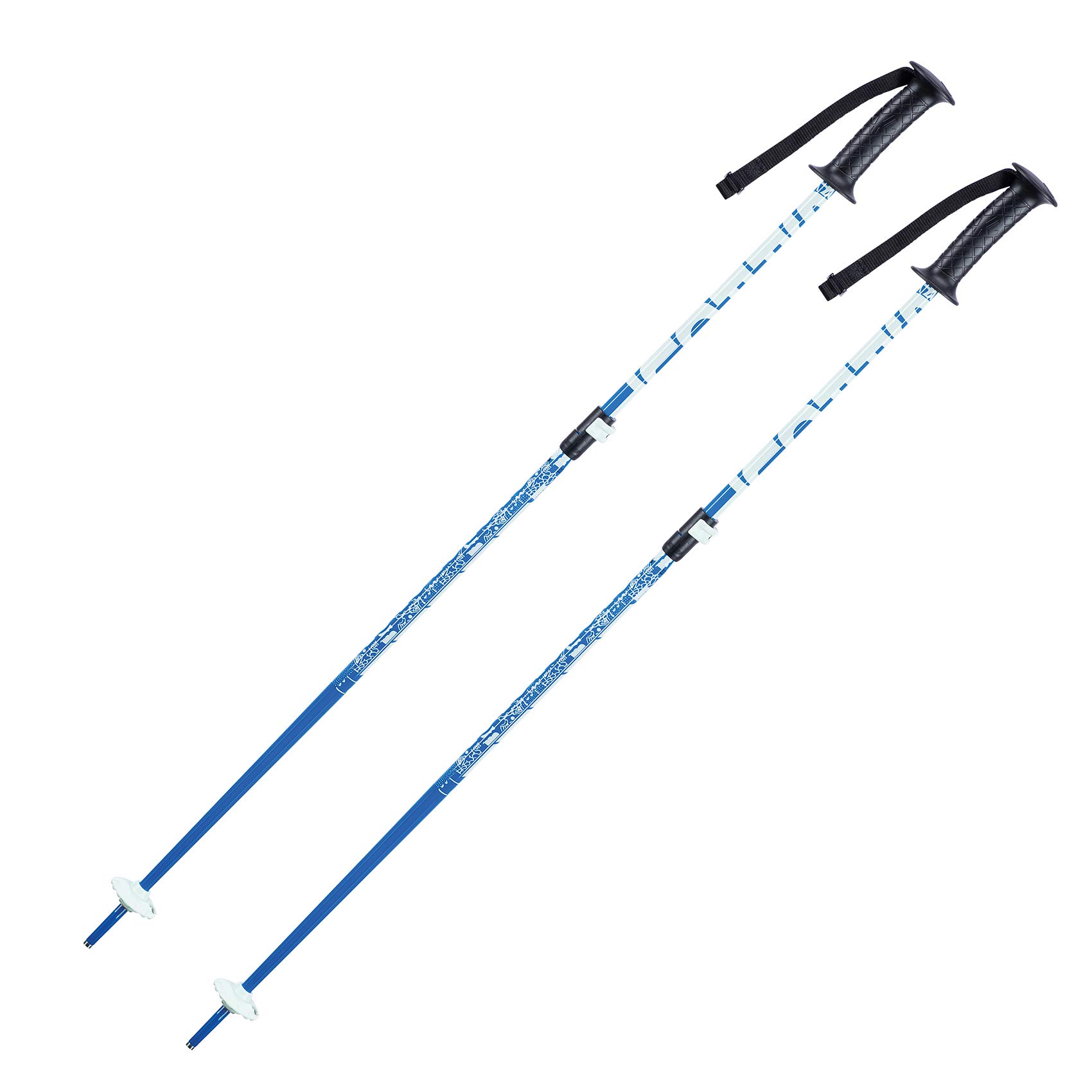 K2 Sprout 10E3020 Boys' Ski Poles Blue Length 75-105 cm