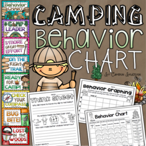 behavior clip chart camping theme