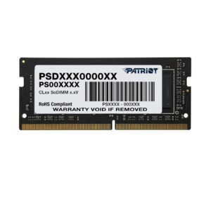 Patriot Signature DDR4 RAM 32GB (1X32GB) 3200MHz CL22 SODIMM Laptop/Notebook Memory Module - PSD432G32002S