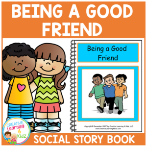 being a good friend social storybook
