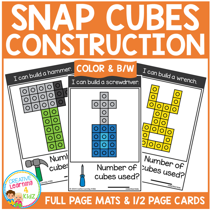 Snap Cubes Activity - Construction