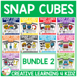 snap cubes activity - bundle 2