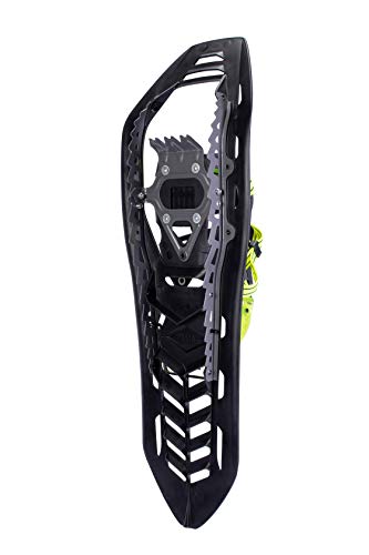 Atlas Snowshoes Helium Trail, Black/Bright Green, 26