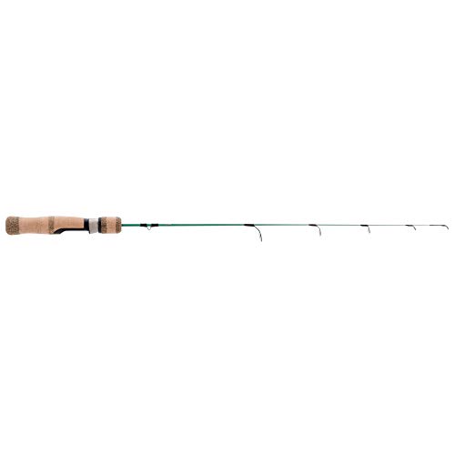 Fenwick Elite Tech Ice Fishing Spinning Rod, Blue, Cork, 36" - Medium Heavy - 1pc