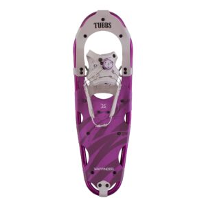 tubbs wayfinder 25 womens snowshoes purple