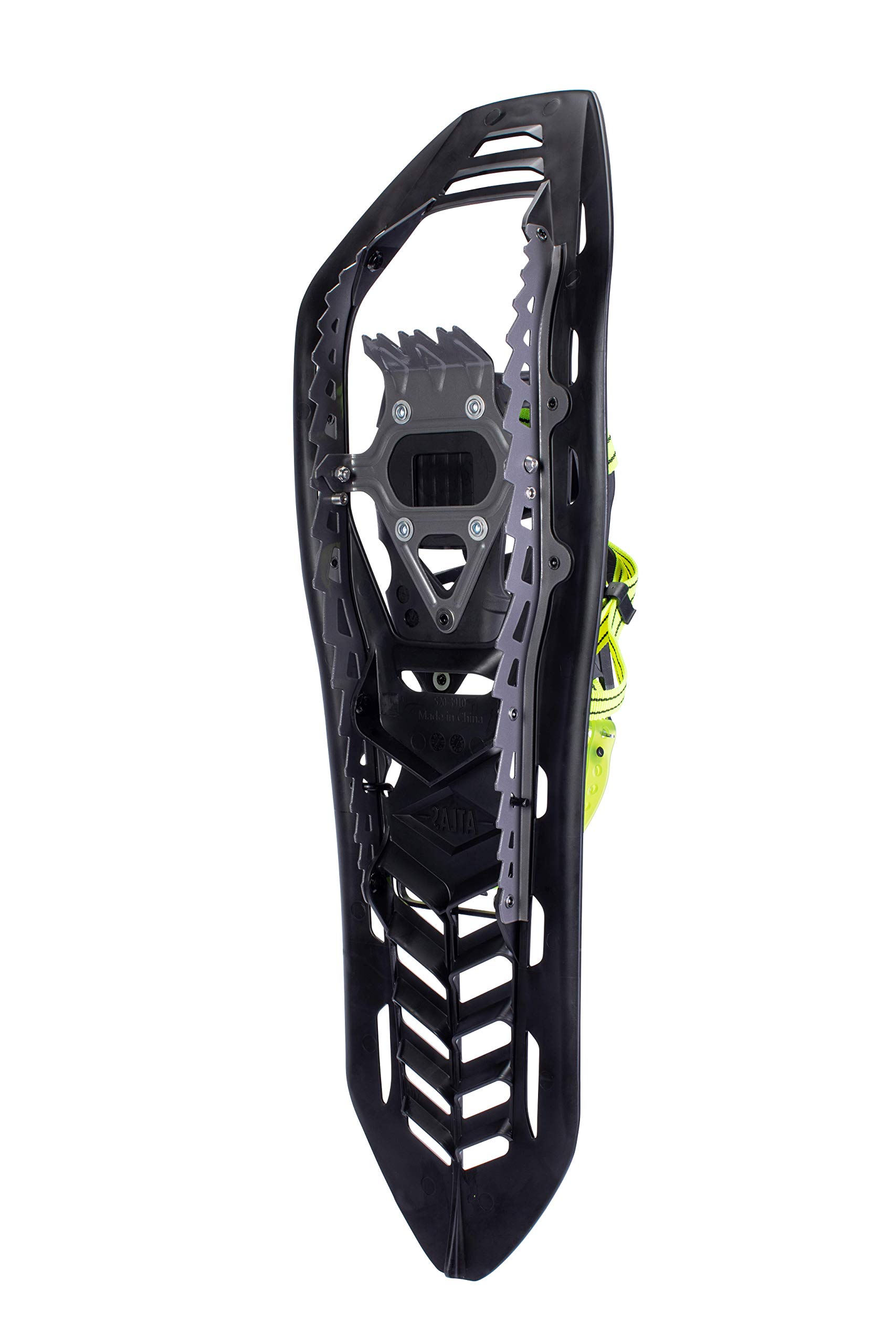 Atlas Snowshoes Helium-Trail Kit, Black/Bright Green, 23