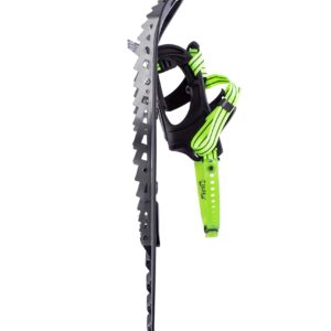 Atlas Snowshoes Helium-Trail Kit, Black/Bright Green, 23