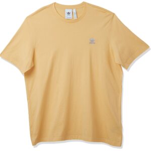 adidas Originals Men's Trefoil Essentials Tee, Hazy Orange, XX-Large