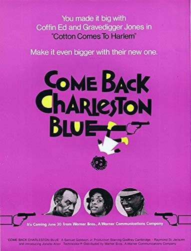 Come Back Charleston Blue 1972 ORIGINAL Vintage 9x12 Industry Ad Jonelle Allen