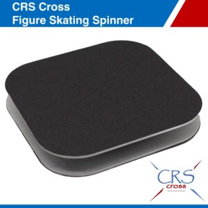 CRS Cross Figure Skating Spinner - Training Aid for Ice Skaters, Gymnastics, Dance and Ballet Pirouette. Metal Eight (8) Inch Spin Trainer. (Spinner)