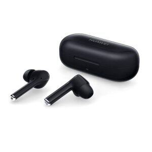 huawei freebuds 3i - wireless earbuds with ultimate active noise cancellation (3-mic system earphones, fast bluetooth connection, 10mm speaker, pop to pair), carbon black