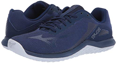 Mizuno Mens Tf-02 Cross Trainer, Blue, 10.5 US