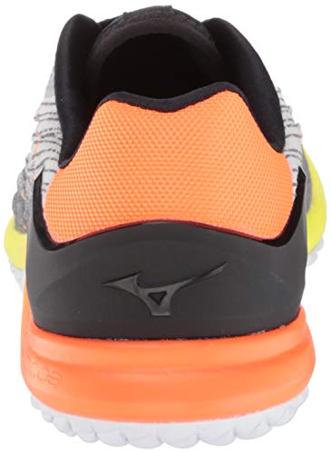 Mizuno mens Tf-01 Cross Trainer, Grey-orange, 14 US