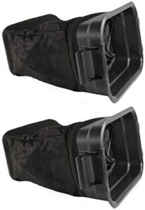 husqvarna 2 pack genuine 532400226 soft container bag fits craftsman poulan oem