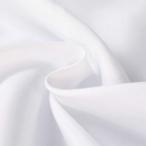 Rectangle Tablecloth 90x132 inch Washable Polyester Fabric Table Cloth for Wedding Party Dining Banquet Decoration（90x132, White）