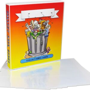 UniKeep Garbage Pail Kids GPK Themed Collectible Card Storage Binder - Complete With 20 Card Pages (Garbage)