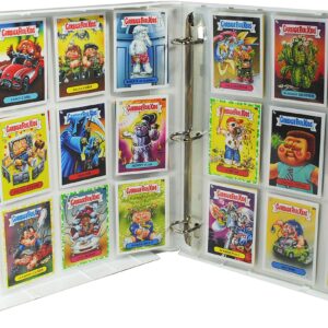 UniKeep Garbage Pail Kids GPK Themed Collectible Card Storage Binder - Complete With 20 Card Pages (Garbage)