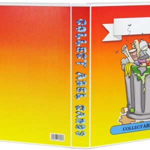 UniKeep Garbage Pail Kids GPK Themed Collectible Card Storage Binder - Complete With 20 Card Pages (Garbage)