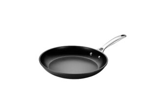 le creuset toughened nonstick pro fry pan, 11",tnsp2200-28,gray