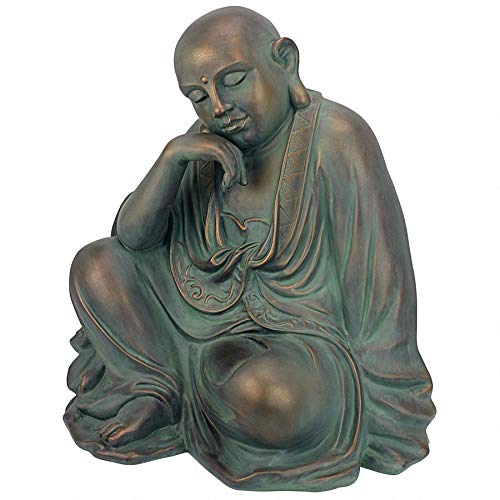 Design Toscano Kaiyuan Temple Pondering Buddha Statue