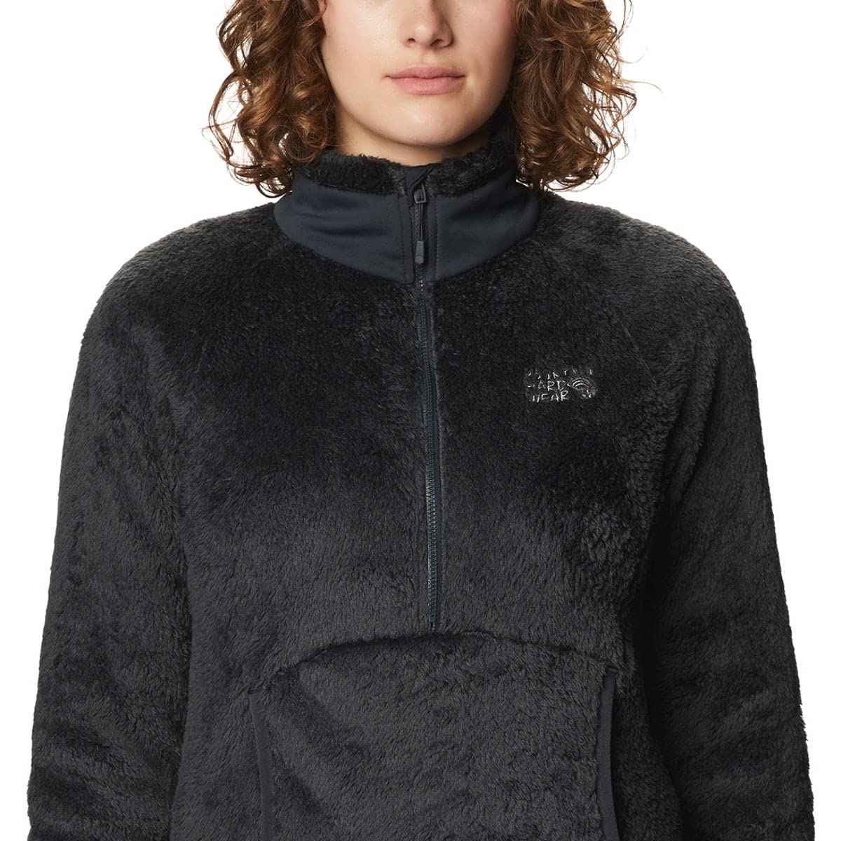 Mountain Hardwear Women's Polartec High Loft Pullover, Dark Storm, Small