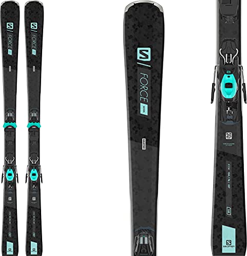 Salomon S/Force 7 Womens Skis W/M10 GW Bindings Sz 150cm