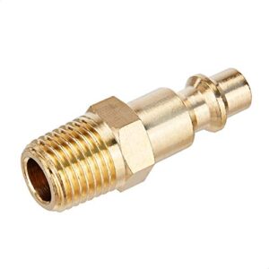 Amazon Basics High Flow Air Coupler and Plug Kit - 1/4-Inch NPT Fittings - 14-Piece