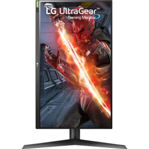 LG 27GN750-B 27 inch Ultragear FHD IPS 1ms 240Hz HDR 10 Gaming Monitor Bundle with 2X 6FT Universal 4K HDMI 2.0 Cable, Universal Screen Cleaner and 6-Outlet Surge Adapter