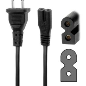 BestCH AC Power Cord Outlet Socket Plug Cable Lead for The Singing Machine SML-383 SML-383P SML-383YP SML383YB Portable CD+G CDG Karaoke Player Machine