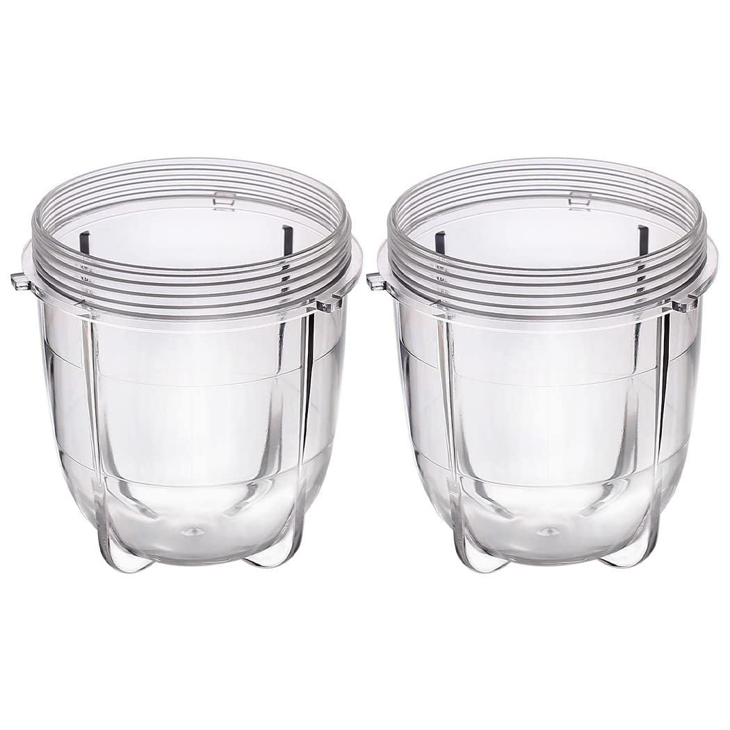 Joyparts Replacement Parts Cups Accessory Compatible with Original Magic Bullet 250W MB1001 Blender (2 12oz cups)